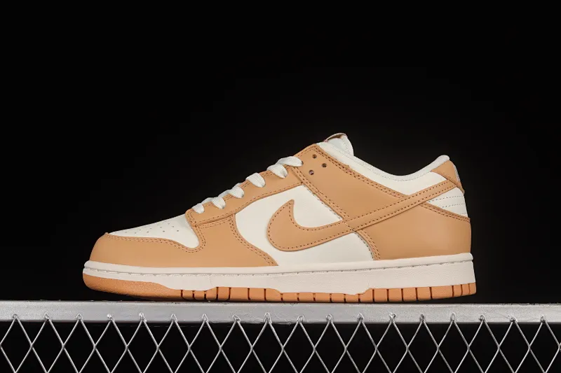 All Categories Nk SB Dunk Series Nk SB Dunk Low Low-top sneakers J version Nk Dunk Low "Harvest Moon" Qiuyue beige SB smashed backboard fashion casual sneakers DD1503-114